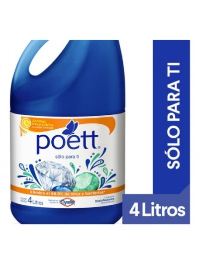 Comprar Poett Liquido Solo Para Ti 4000 ml Mayorista al Mejor Precio!