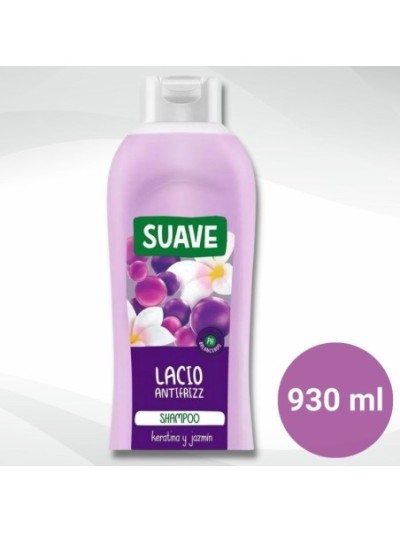 Comprar Shampoo Suave Lacio Antifrizz 930ml Keratina y Jazmin Mayorista al Mejor Precio!