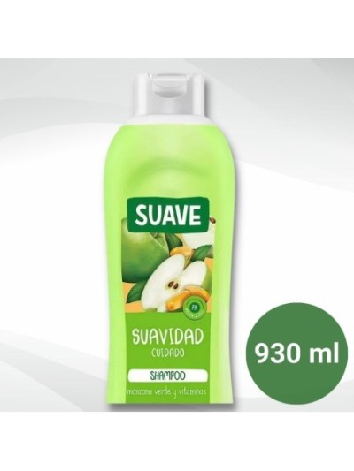 Comprar Shampoo Suave Manzana Verde 930 ml Suavidad y Cuidado Mayorista al Mejor Precio!