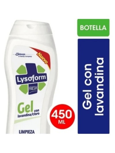 Comprar Lysoform Gel con Lavandina 450 ml Mayorista al Mejor Precio!