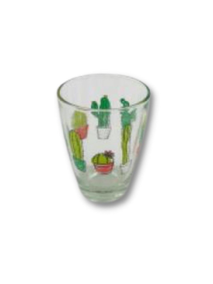 Comprar Encanta Vaso Decorado Cactus 360 ml   48 Mayorista al Mejor Precio!