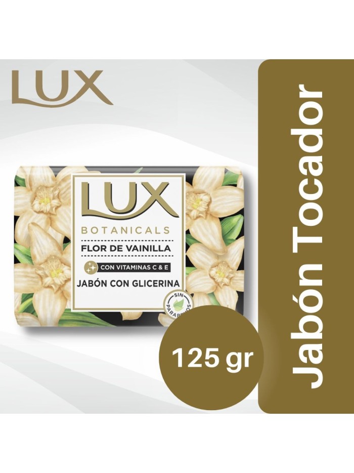 Comprar Jabón Con Glicerina Lux Flor de Vainilla 125 gr Mayorista al Mejor Precio!