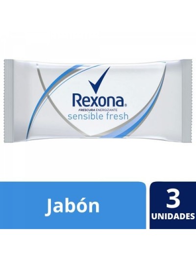 Comprar Jabón Rexona Sensible Fresh 3 x 125 gr Mayorista al Mejor Precio!