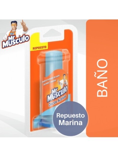 Comprar Mr. Musculo Discos Activos Repuesto Marina Mayorista al Mejor Precio!