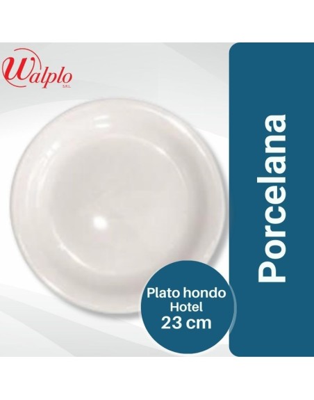 Comprar Plato Hondo Hotel 23 cm DEC 0550 Mayorista al Mejor Precio!