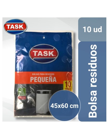 Comprar Task Bolsa Residuos Plana 45X60X 10U. Mayorista al Mejor Precio!