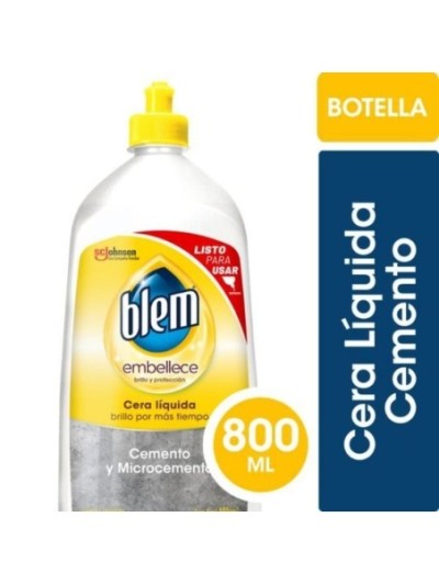 Comprar Blem Autobrillo Embellece Cemente Incoloro 800 ml Botella Mayorista al Mejor Precio!