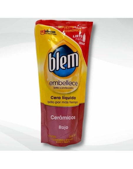 Comprar Blem Autobrillo Embellece Ceramicos Rojos 450 ml Doypack Mayorista al Mejor Precio!