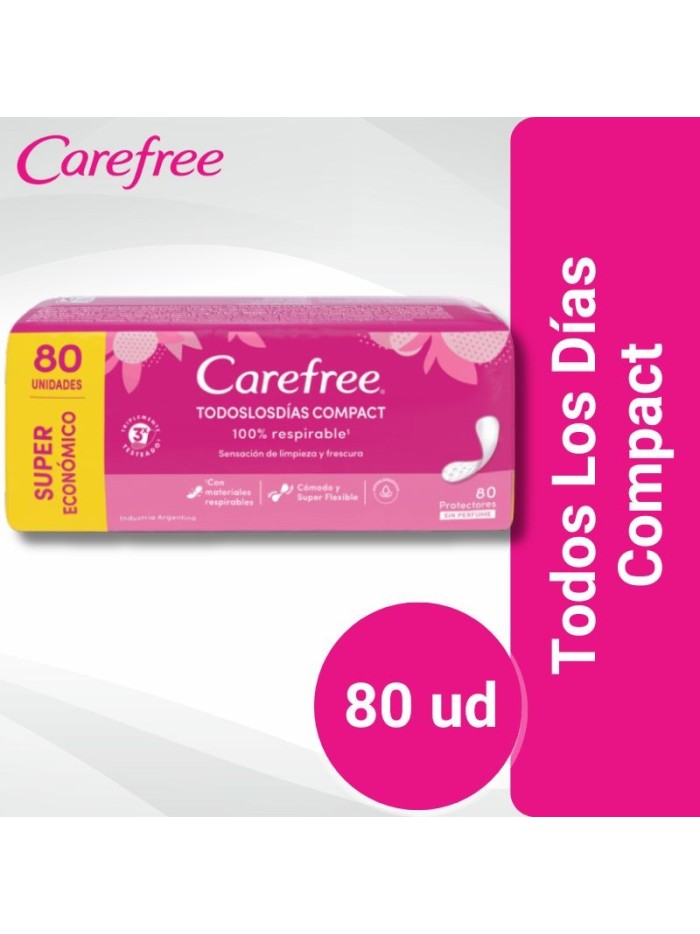 Carefree Todos Los Dias Compact 80 ud