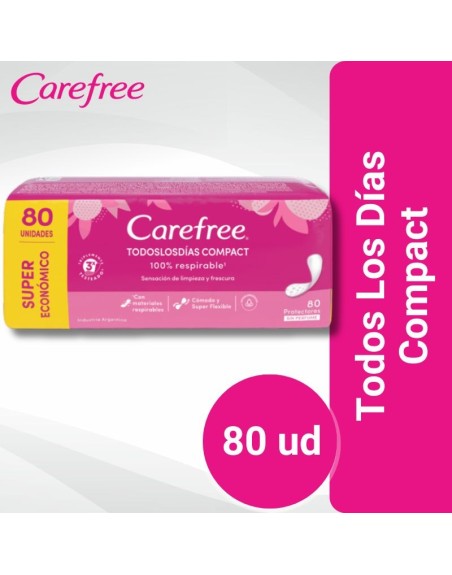 Carefree Todos Los Dias Compact 80 ud