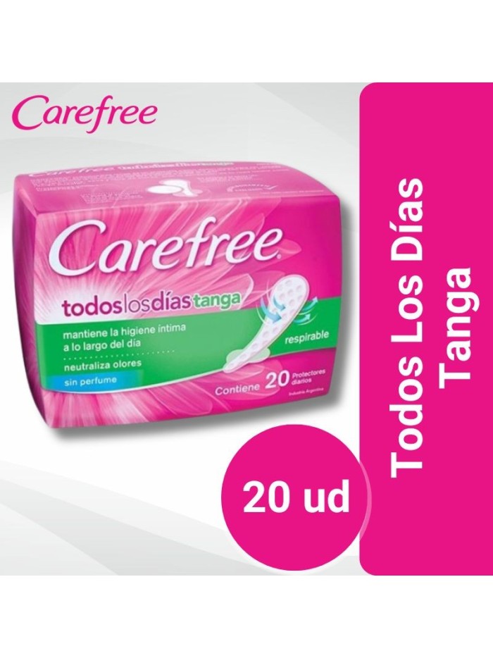 Carefree Todos Los Dias Tanga 20 ud