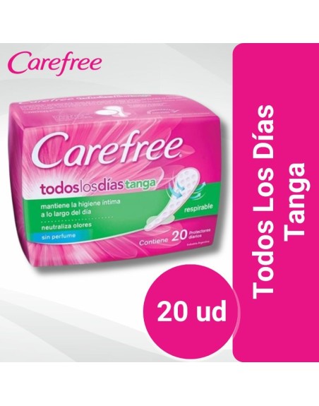 Carefree Todos Los Dias Tanga 20 ud