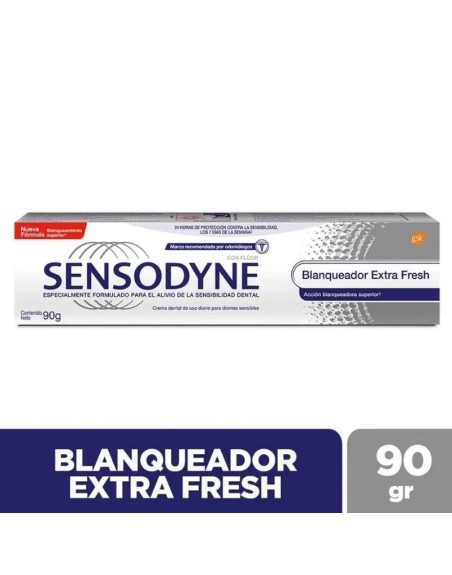 Comprar Crema Dental Sensodyne Blanqueador Extra Fresh 90 gr Mayorista al Mejor Precio!