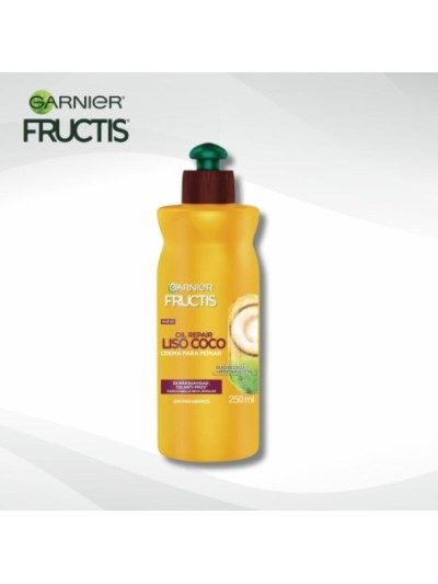 Fructis Crema de peinar Oil Repair Liso Coco 250 gr