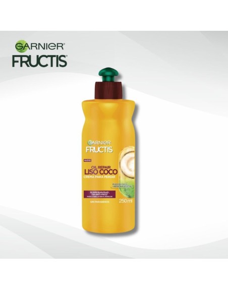 Fructis Crema de peinar Oil Repair Liso Coco 250 gr