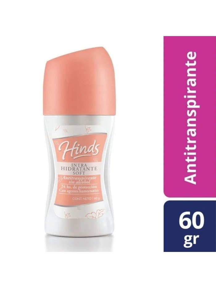 Comprar Hinds Rollon Antitranspirante Intra Hidratante Soft 60 gr Mayorista al Mejor Precio!