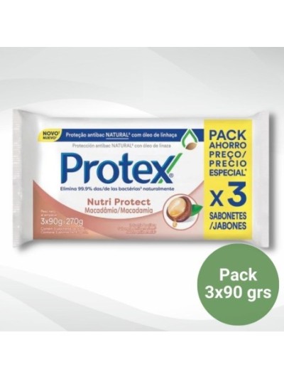 Comprar Jabon Protex Macadamia Pack 3x90 grs Mayorista al Mejor Precio!