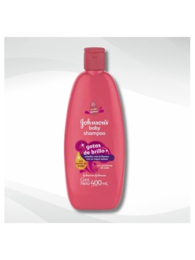 Comprar Johnson Shampoo Gotas de Brillo  400 ml 12 Mayorista al Mejor Precio!