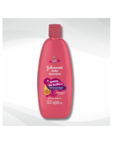 Comprar Johnson Shampoo Gotas de Brillo  400 ml 12 Mayorista al Mejor Precio!