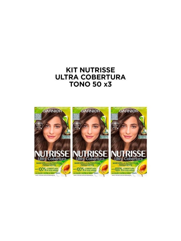 Comprar Loreal Nutrisse Ultra Cobertura 50 Castaño Claro Mayorista al Mejor Precio!