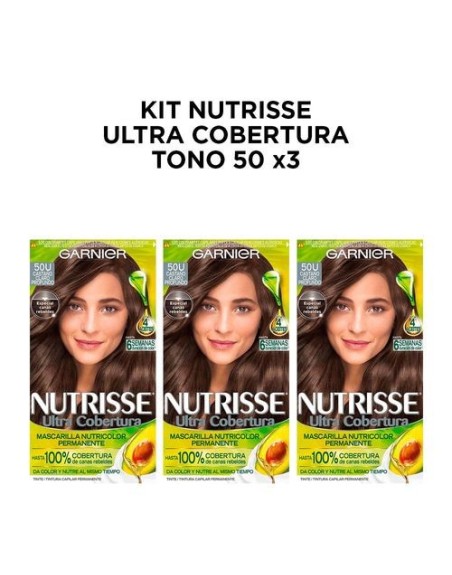 Comprar Loreal Nutrisse Ultra Cobertura 50 Castaño Claro Mayorista al Mejor Precio!