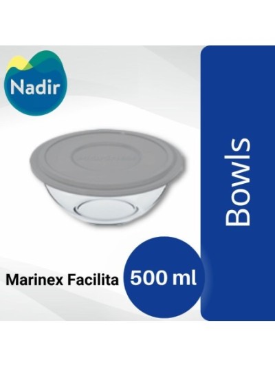 Comprar Nadir Bowl Con Tapa 500 ml Marinex Mayorista al Mejor Precio!