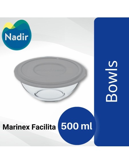Comprar Nadir Bowl Con Tapa 500 ml Marinex Mayorista al Mejor Precio!