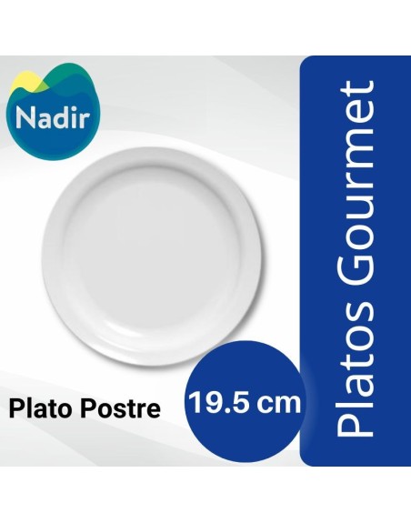 Comprar Nadir Plato Postre Gourmet 19.5 cm Mayorista al Mejor Precio!