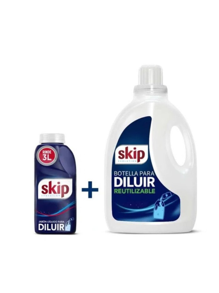 Comprar Skip Liquido Para Diluir 500 m + Botella 3 Lt Mayorista al Mejor Precio!