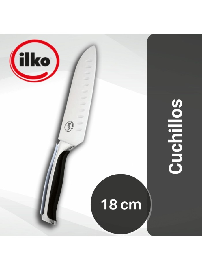 Comprar Ilko Cuchillo Santoku Plus 18 cm Acero inoxidable Mayorista al Mejor Precio!