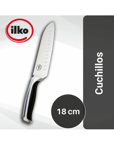 Comprar Ilko Cuchillo Santoku Plus 18 cm Acero inoxidable Mayorista al Mejor Precio!