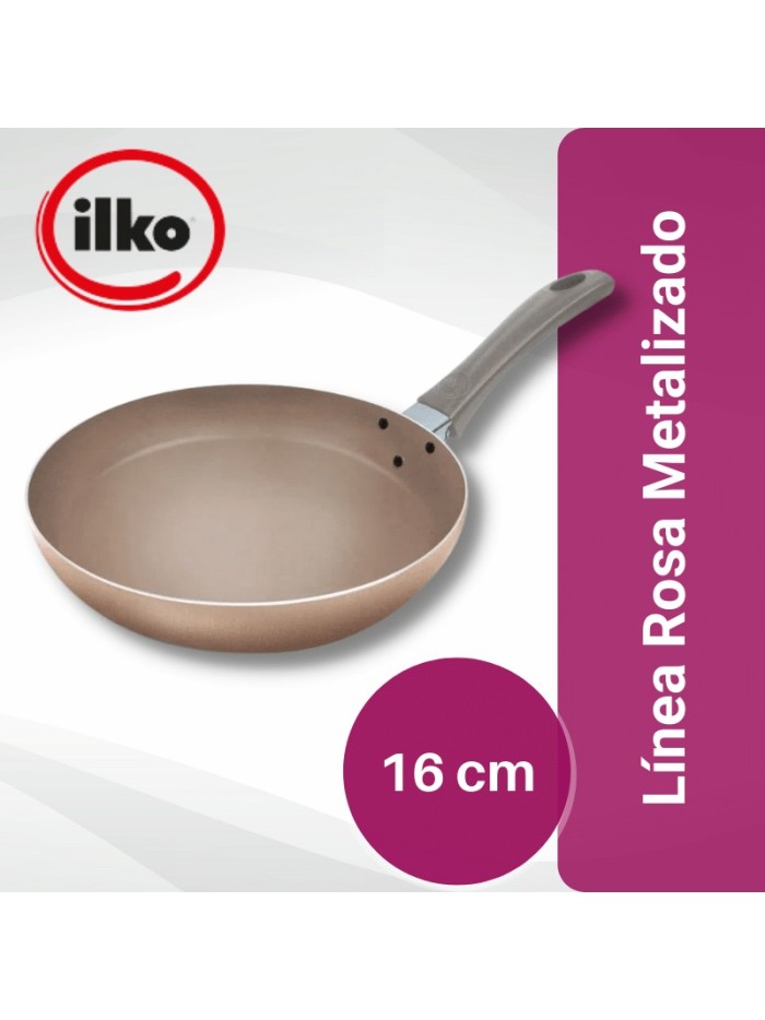 Comprar Ilko Sarten 16 cm Linea Rosa Metalizado Mayorista al Mejor Precio!