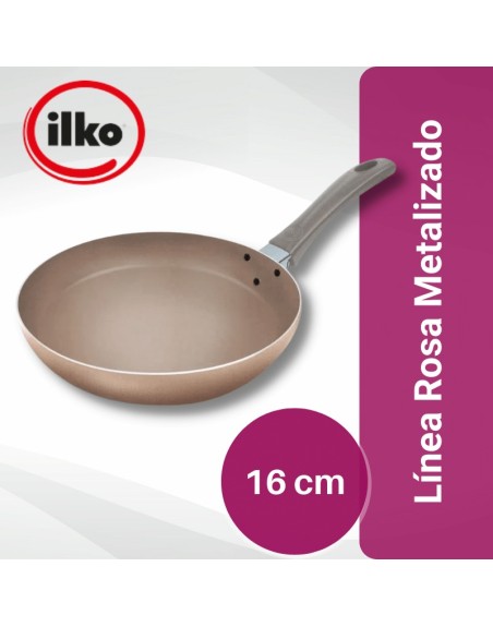 Comprar Ilko Sarten 16 cm Linea Rosa Metalizado Mayorista al Mejor Precio!