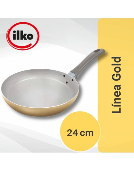 Comprar Ilko Sarten 24 cm Linea Gold Antiadherente Mayorista al Mejor Precio!