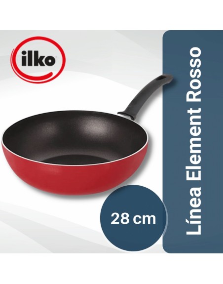 Comprar Ilko Sarten Wok Linea Linea Design Antiadherente Mayorista al Mejor Precio!