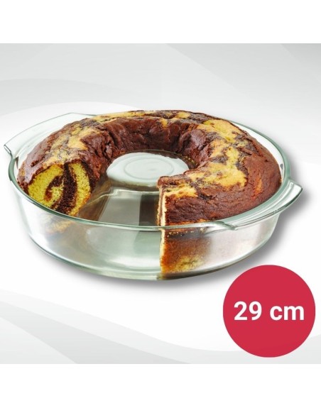 Comprar Walplo Molde Savarin Vidrio 29.1 Cm Mayorista al Mejor Precio!