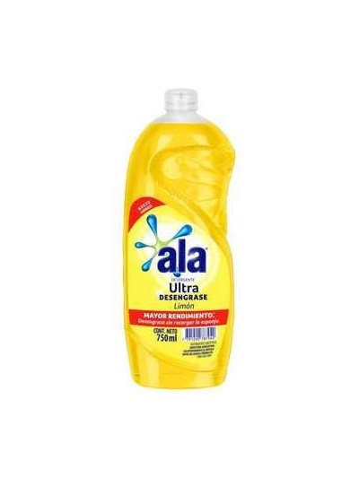 Comprar Ala Ultra Lavavajilla Limon 750 ml Mayorista al Mejor Precio!