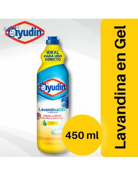 Comprar Ayudin Lavandina Gel Citrica 750 ml Mayorista al Mejor Precio!