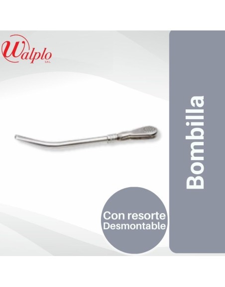 Comprar Bombilla c/Resorte Desarmable Corta 25 Mayorista al Mejor Precio!