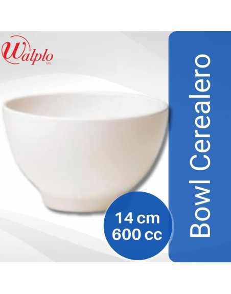 Comprar Bowl Cerealero 14,5 cm Blanco DEC0801 Mayorista al Mejor Precio!