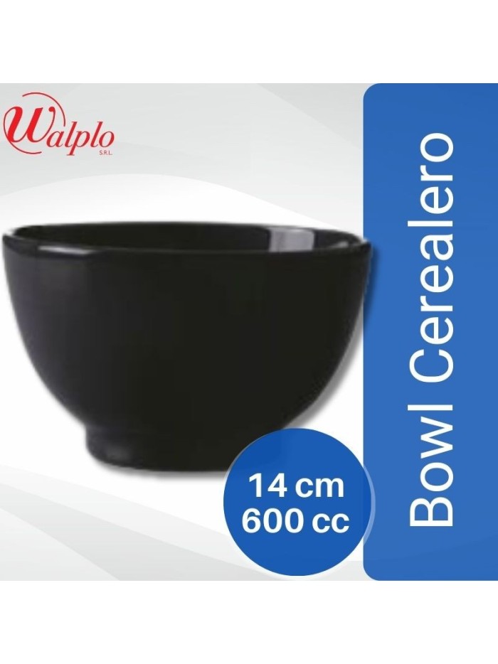 Comprar Bowl Cerealero 14,5 cm  Negro DEC08 Mayorista al Mejor Precio!