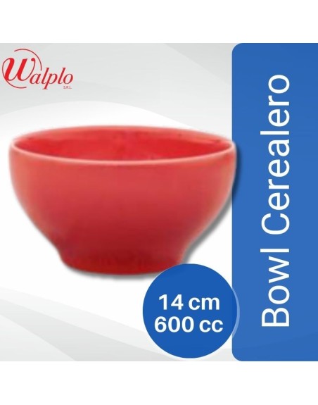 Comprar Bowl Cerealero 14,5 cm  Rojo DEC0760 Mayorista al Mejor Precio!