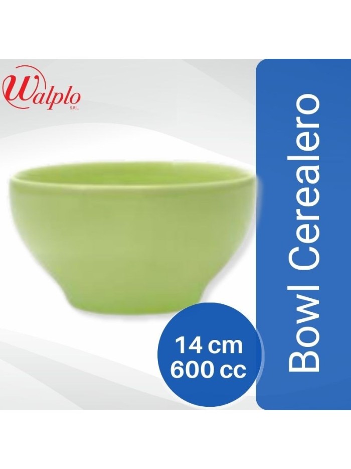 Comprar Bowl Cerealero 14,5 cm Verde Manzana Mayorista al Mejor Precio!