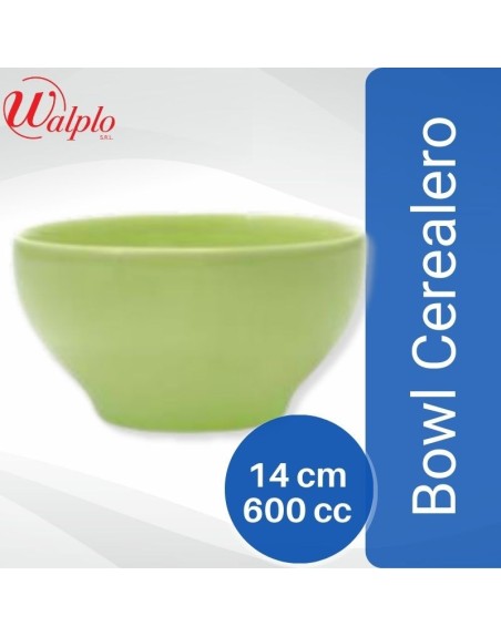 Comprar Bowl Cerealero 14,5 cm Verde Manzana Mayorista al Mejor Precio!