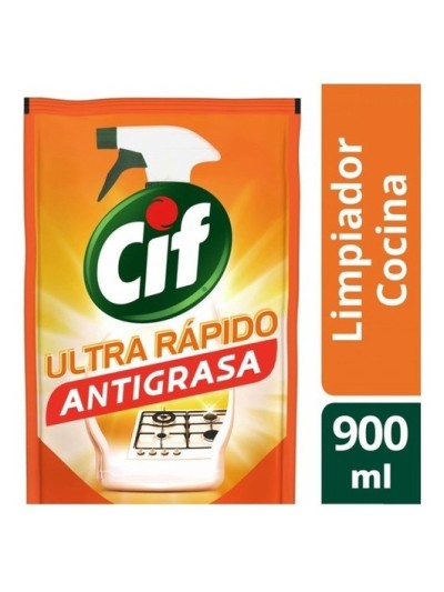 Comprar CIF Antigrasa Ultra Rapido Doypack x 900 ml Mayorista al Mejor Precio!