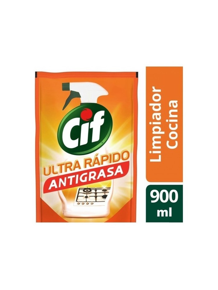 Comprar CIF Antigrasa Ultra Rapido Doypack x 900 ml Mayorista al Mejor Precio!