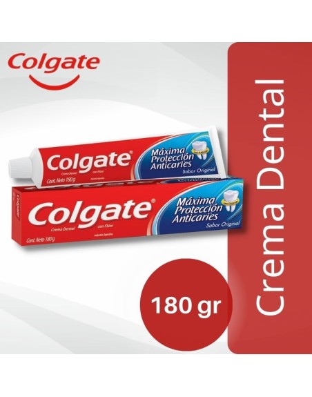 Comprar Crema Dental Colgate Anticaries Interdental 180 gr Mayorista al Mejor Precio!