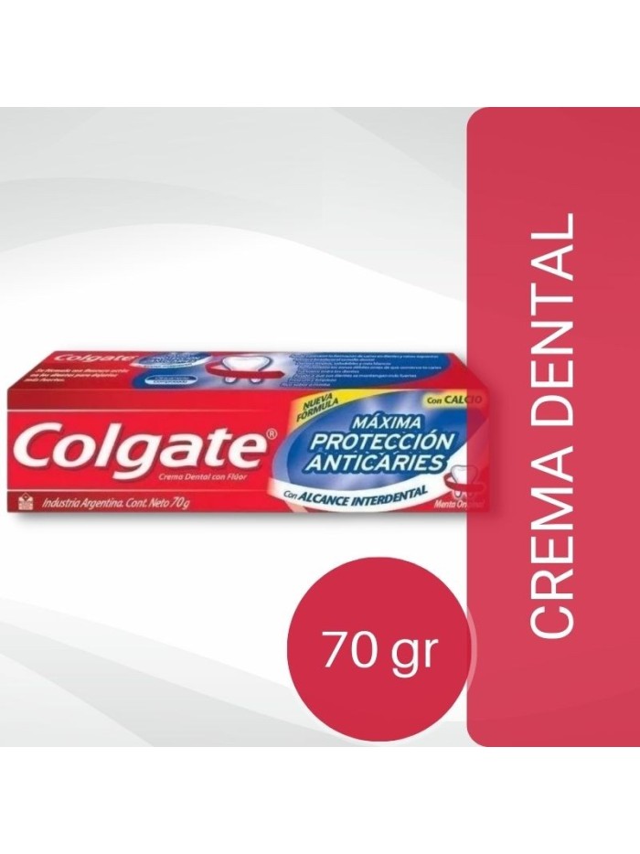 Comprar Crema Dental Colgate Anticaries Interdental  70 gr Mayorista al Mejor Precio!