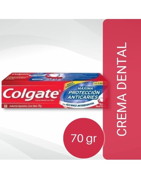 Comprar Crema Dental Colgate Anticaries Interdental  70 gr Mayorista al Mejor Precio!