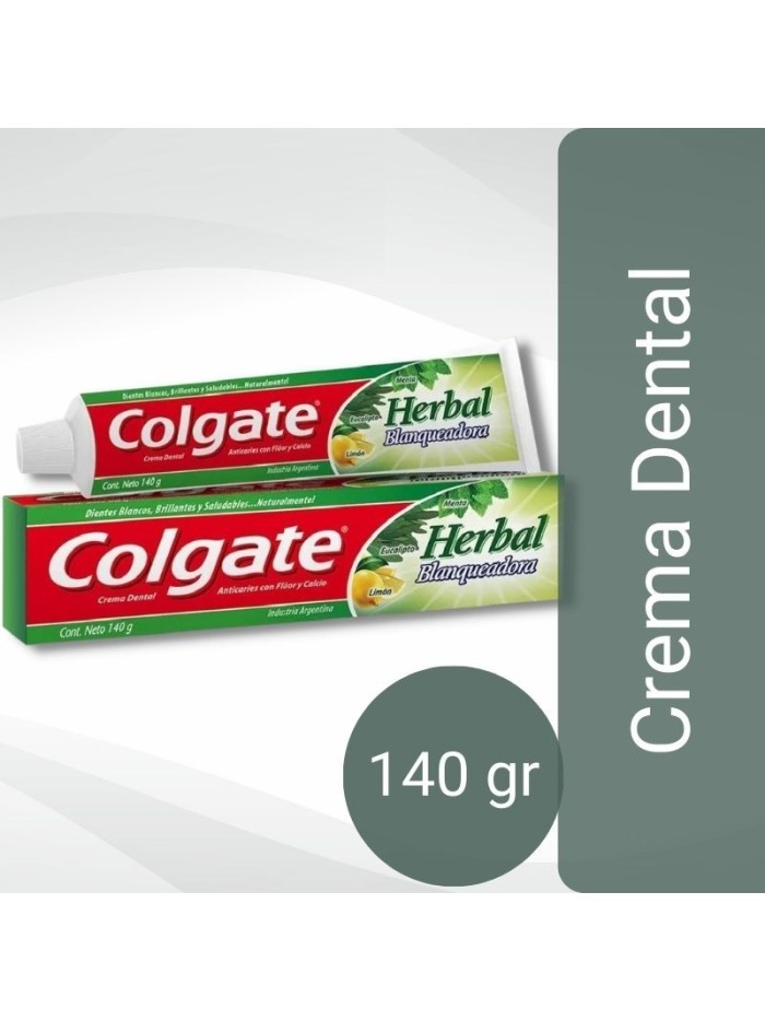 Comprar Crema Dental Colgate Herbal Blanqueador 140 gr Mayorista al Mejor Precio!